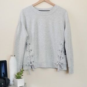 90 Degree By Reflex braided sweatshirt (L/M)